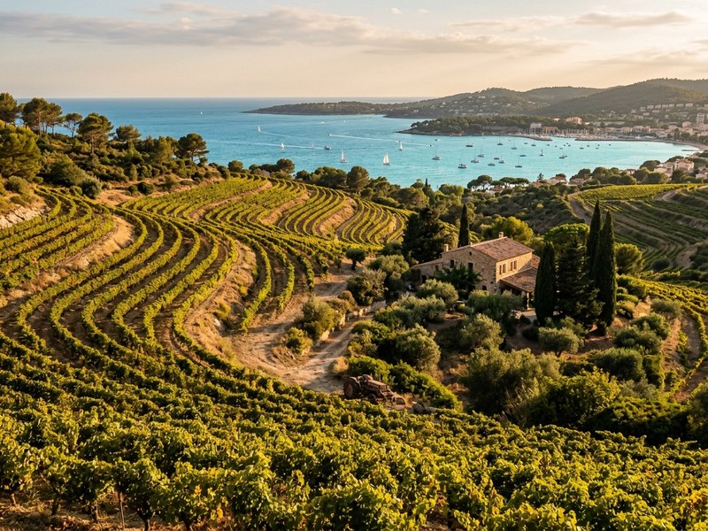 Bandol et ses vignobles